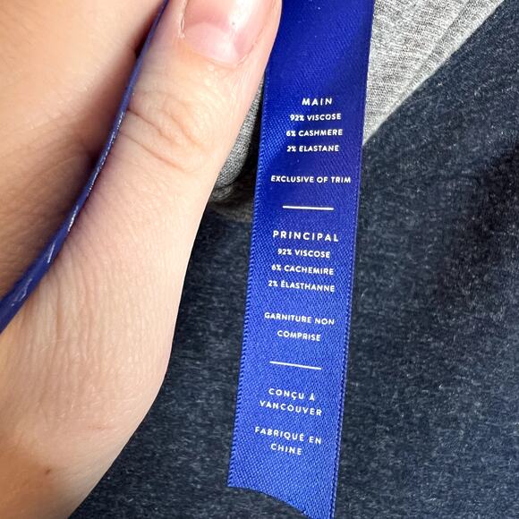 Kit and Ace Gray Tunic Sweater - Picture 4 of 6